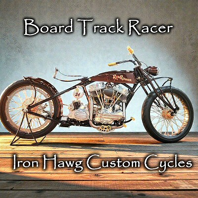 Board Track Racer Custom Motorcycle Build by Iron Hawg Custom Cycles Hazleton PA