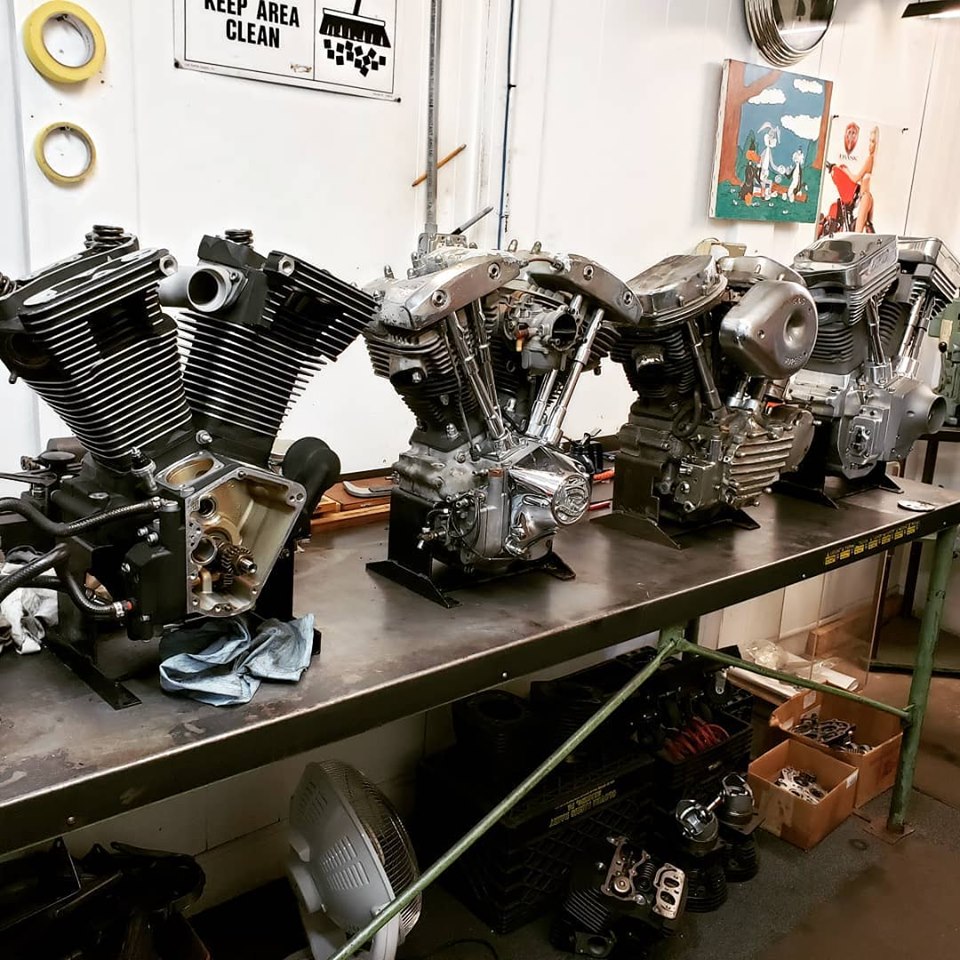 Harley Engine Repair Rebuilding Pennsylvania at Iron Hawg Custom Cycles Hazleton PA